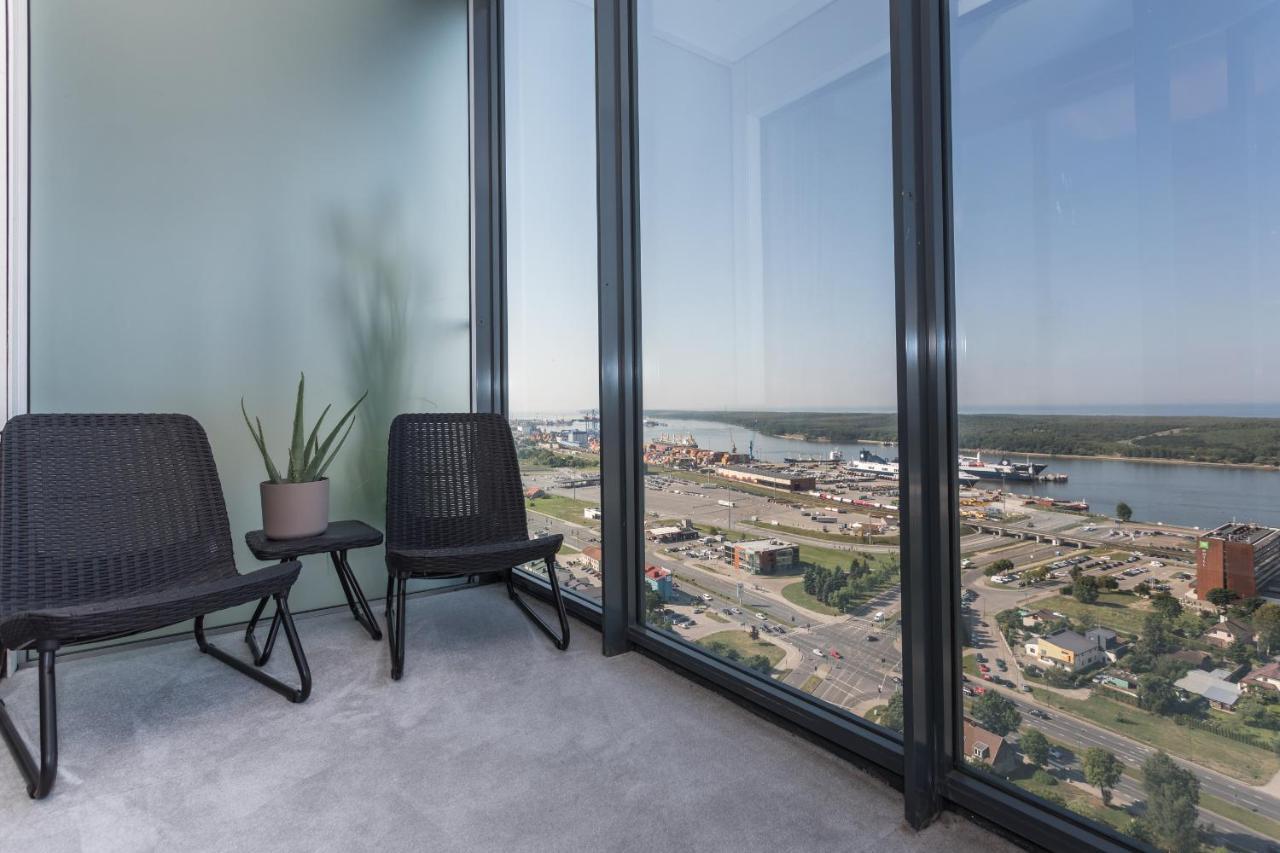 Ferienwohnung Panoramic Sea Views Klaipėda Exterior foto