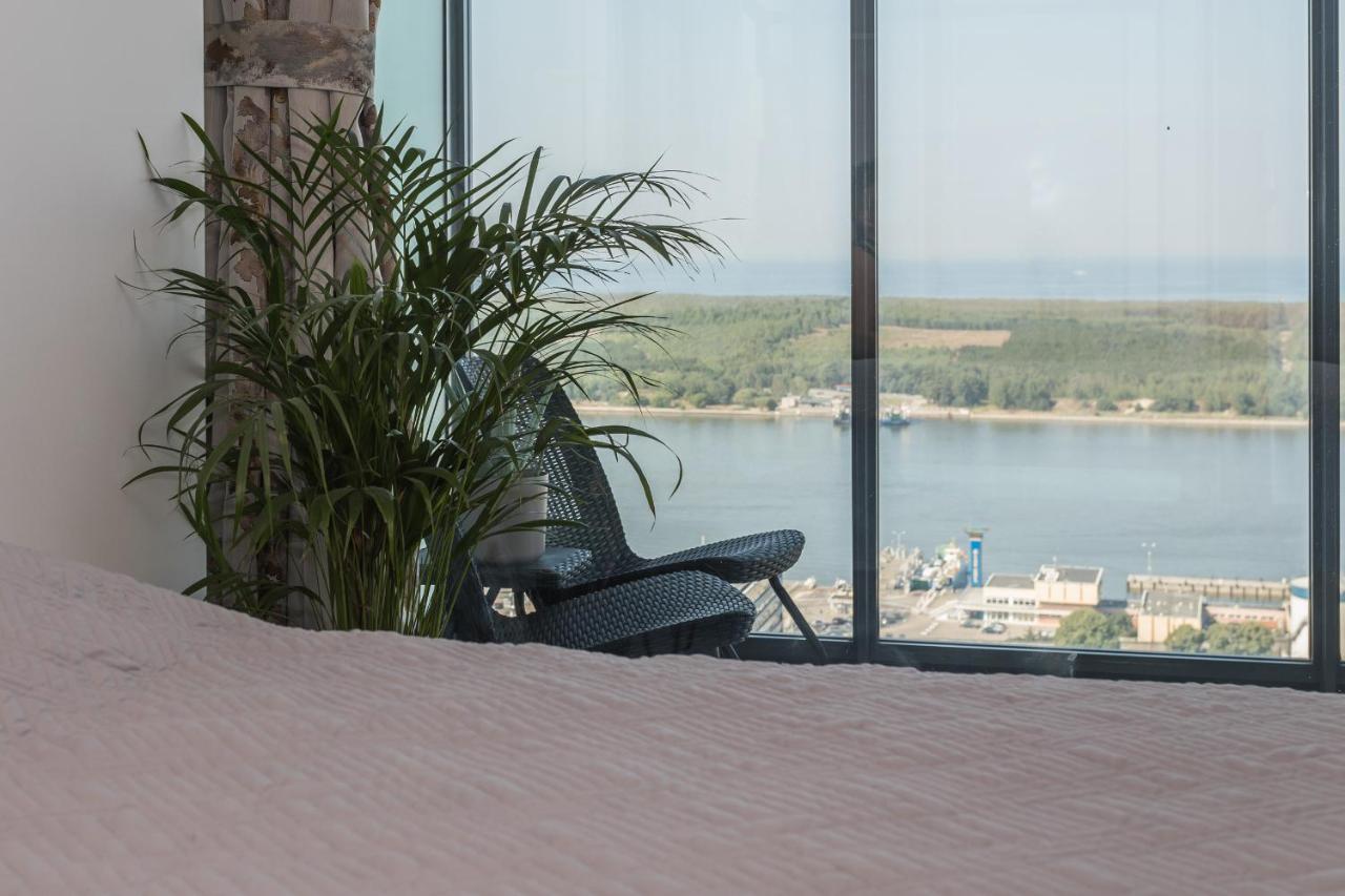 Ferienwohnung Panoramic Sea Views Klaipėda Exterior foto